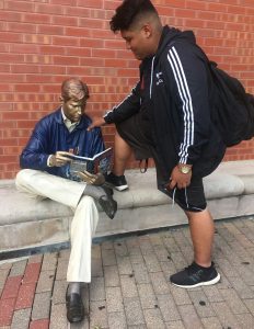 Daniel Saucedo at school