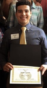 Sergio AEEF-scholarship recipient