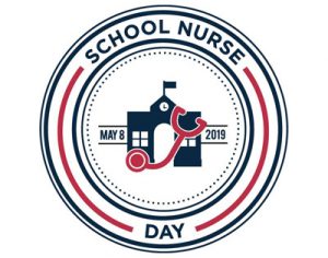 school nurse day logo