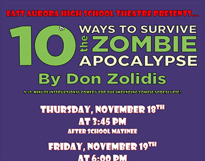 Theatre Arts at East Aurora High School is BACK!