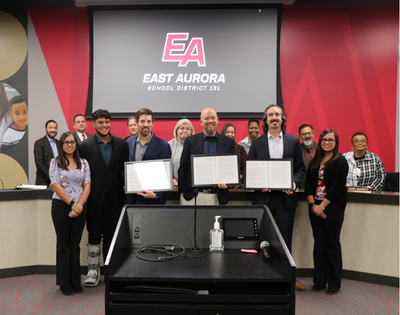 EAHS Band Directors Recognized at December BOE Meeting
