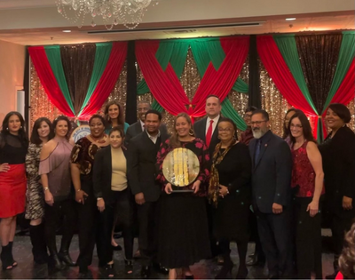 Superintendent Presented With Leader of The Year Award