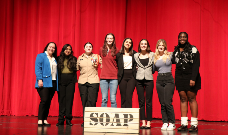 The eight finalists of the Soapbox Challenge