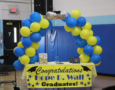 East and West Come Together to Celebrate Hope D. Wall Students