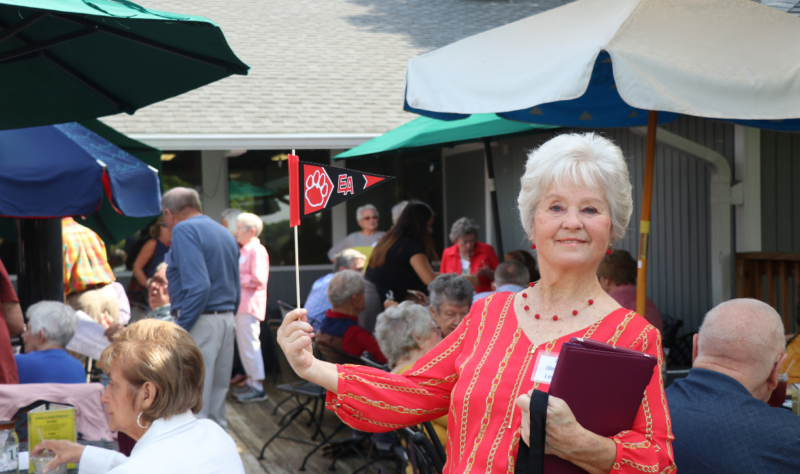 Barbara Bennett Leckbee, one of the planners of the Class of 1958 reunion.