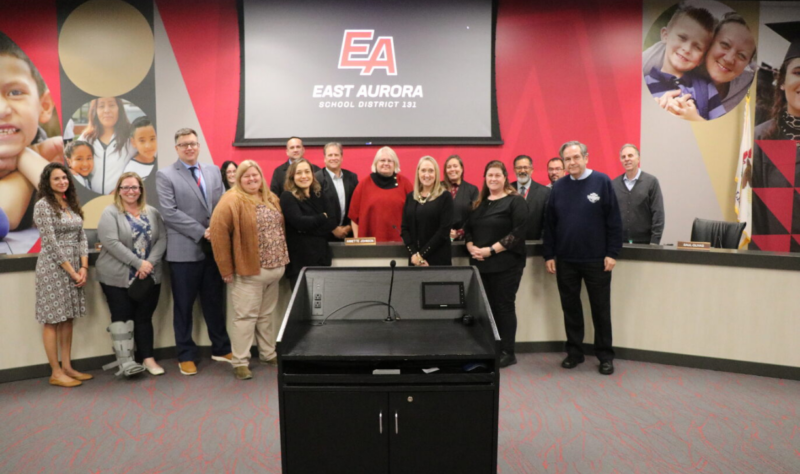 Fred Rodgers Magnet Academy and Johnson Elementary School recognized at the November 6 Board of Education Meeting