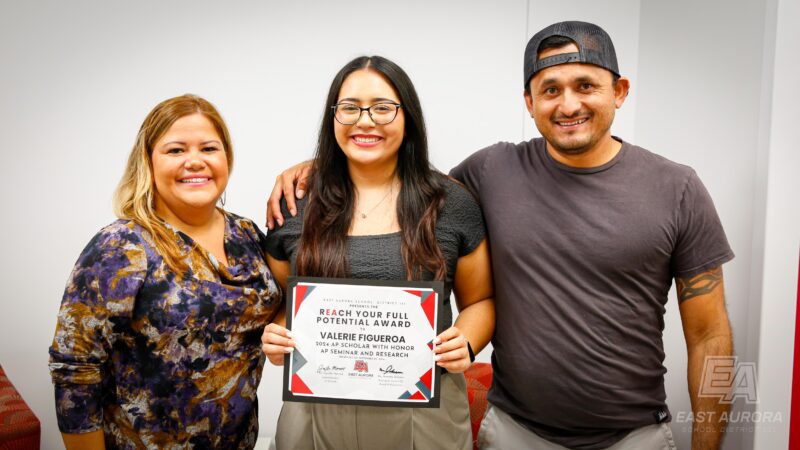 Congratulations to Valerie Figueroa and family - 2024 AP Scholar with honor & AP Seminar & research