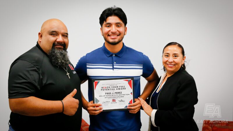 Congratulations to Paul J. Perez and family - 2024 AP Scholar with distinction & AP capstone diploma