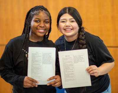 Fred Rodgers 8th Graders Share Their Stories Through Poetry at Aurora Public Library