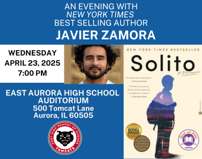 An Evening with Best Selling Author Javier Zamora