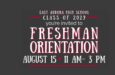 Welcome Class of 2029, Freshman Orientation is Here!