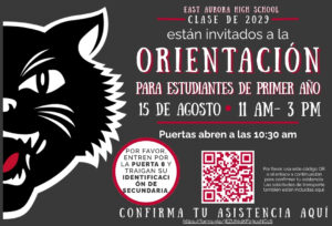 Orientation Invitation SPANISH