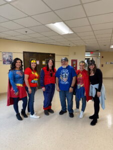 First Grade Team Hides from Drugs