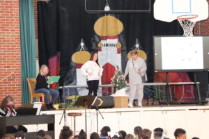 Allen Mole and Troll reading