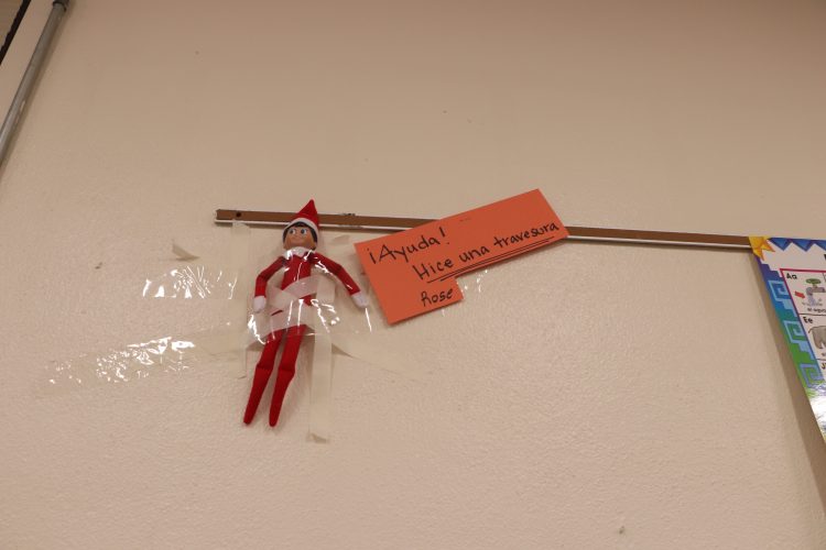 The Elf on the Shelf has been up to no good!