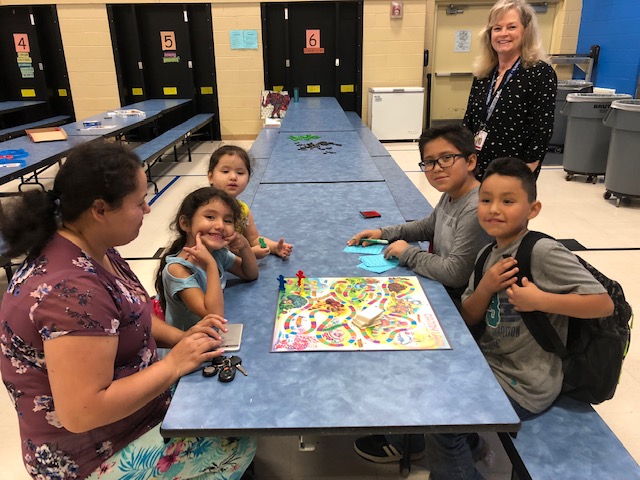 Dieterich Elementary School families enjoyed our SEL sponsored Family Game Night.