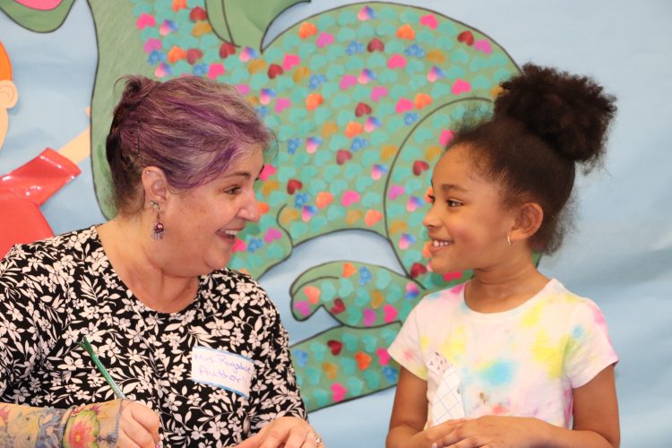 Students got to speak with Linda Ragsdale during her book signing.
