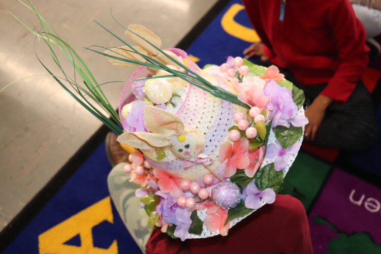 An elaborate and beautiful hat!