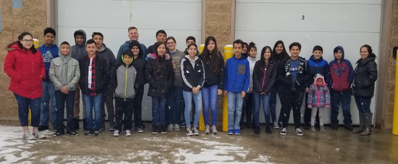 Waldo NJHS & PeaceJam Visit Aurora Animal Control