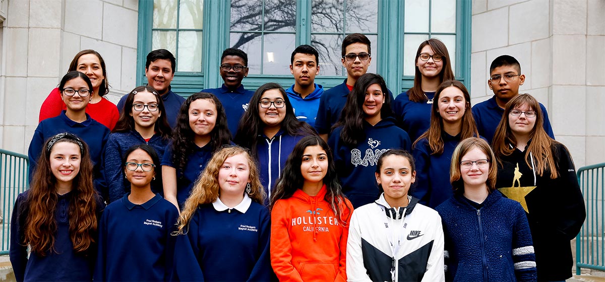 District 131 History Bee Team to Regionals